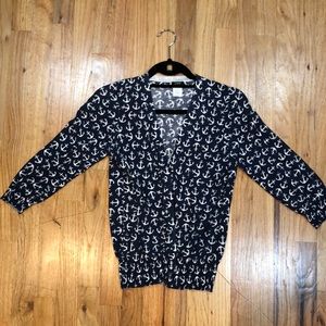 Nautical 3/4 sleeve anchor